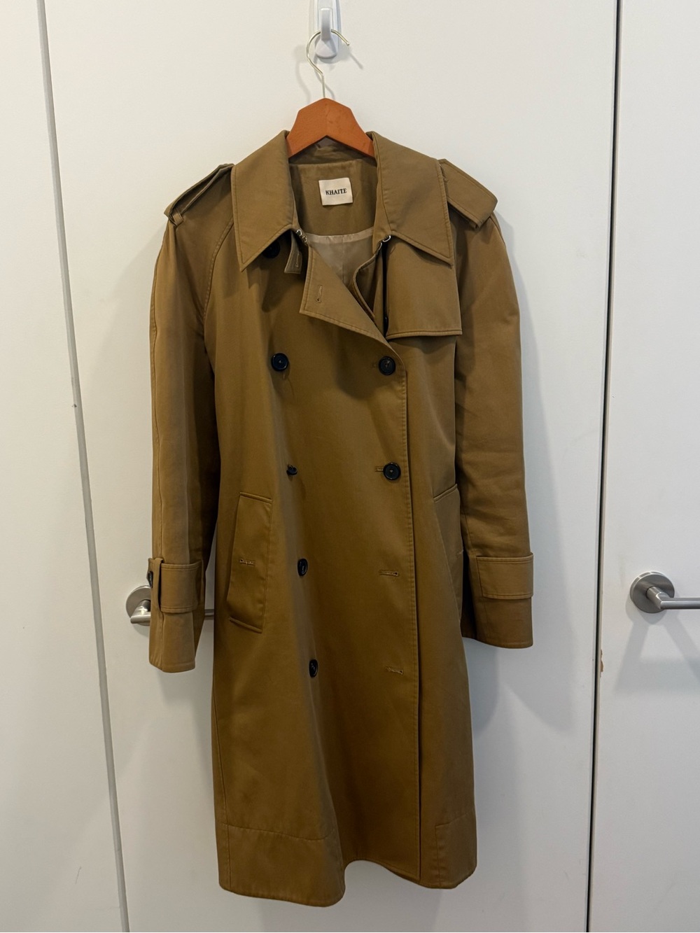 Khaite trench coat size 2